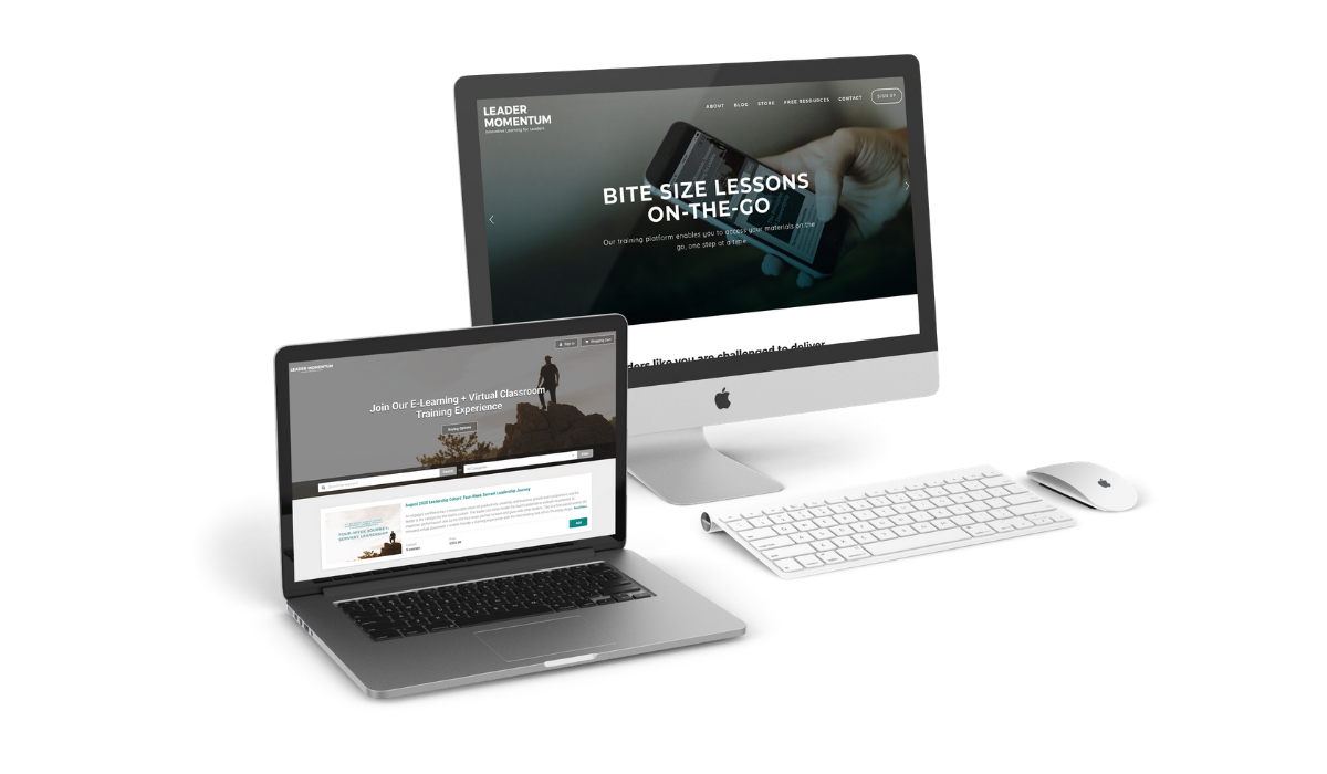 Custom web design for Momentum Development Group